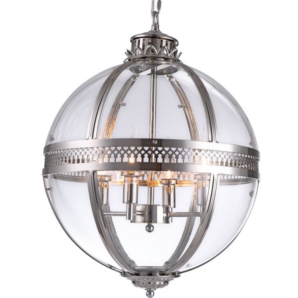 Люстра Sphere Old Roman Chandelier Chrome Хром Люстра Sphere Old Roman Chandelier Chrome Хром в Твери | Loft Concept