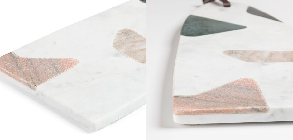 Разделочная доска Pastel Spots Triangle Разделочная доска Pastel Spots Triangle - Loft-Concept в Твери
