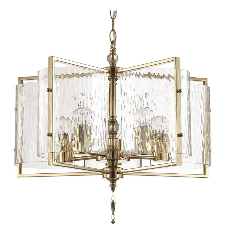 Люстра Karissa Gold Chandelier 48 Глянцевое золото Прозрачный (Transparent) Люстра Karissa Gold Chandelier 48 Глянцевое золото Прозрачный (Transparent) в Твери | Loft Concept