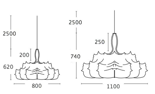 Люстра Flos Zeppelin в Твери