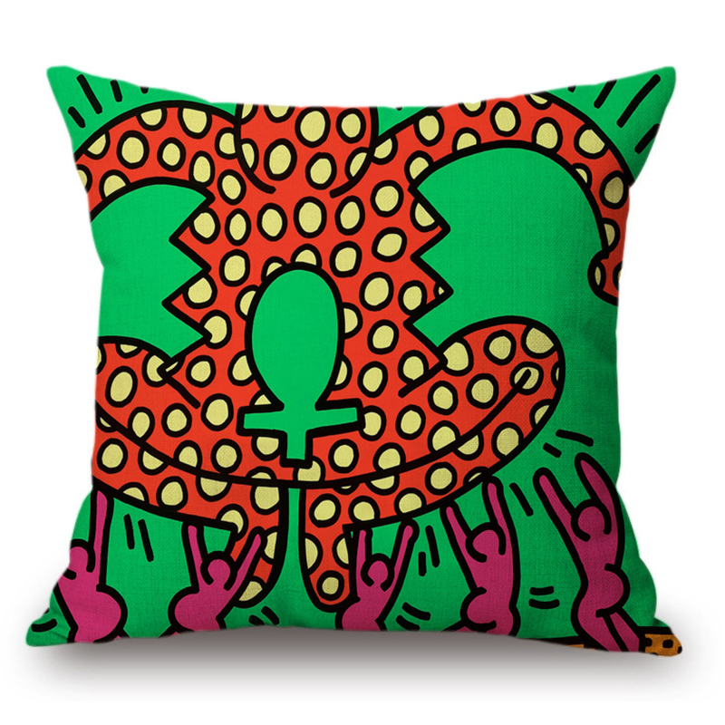 Подушка Keith Haring 17 Мульти в Твери | Loft Concept 