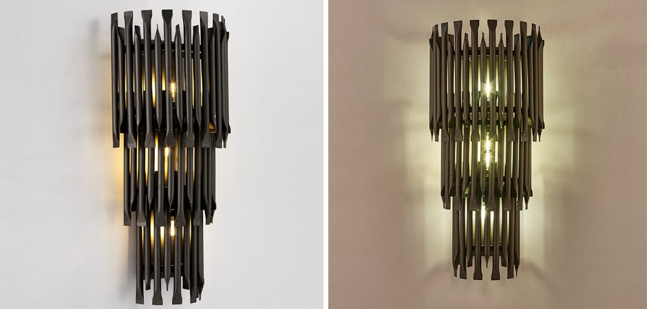 Бра MATHENY III WALL LAMP by DELIGHTFULL Black Бра MATHENY III WALL LAMP by DELIGHTFULL Black - Loft-Concept в Твери