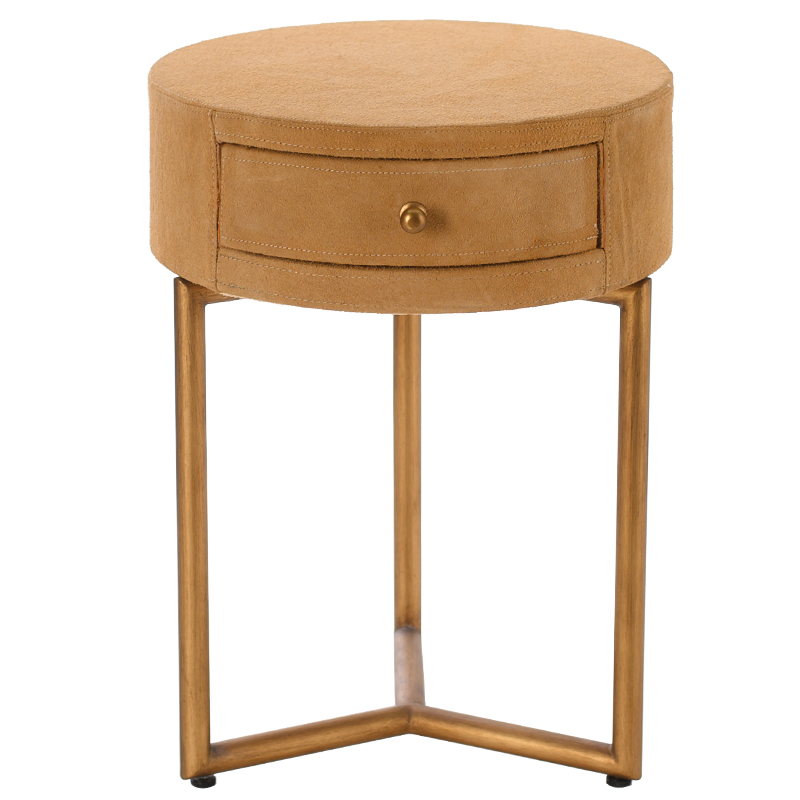 Приставной стол Suede Side Table Медь Приставной стол Suede Side Table Медь в Твери | Loft Concept