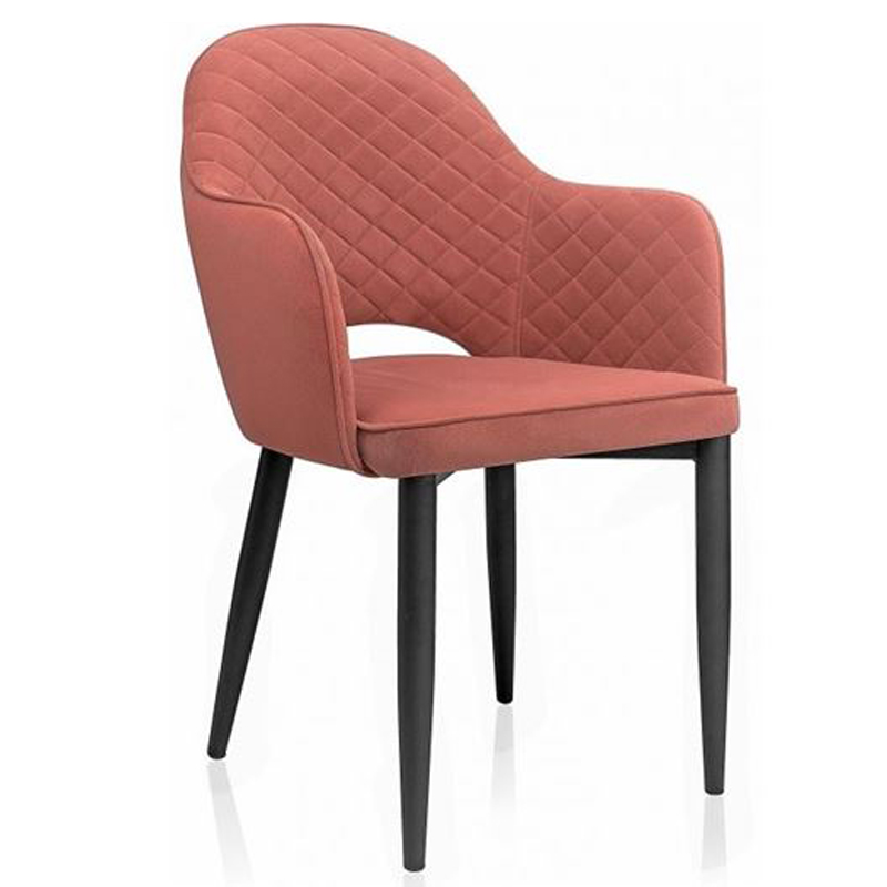 Стул Sharron Chair coral Коралловый Черный Стул Sharron Chair coral Коралловый Черный в Твери | Loft Concept