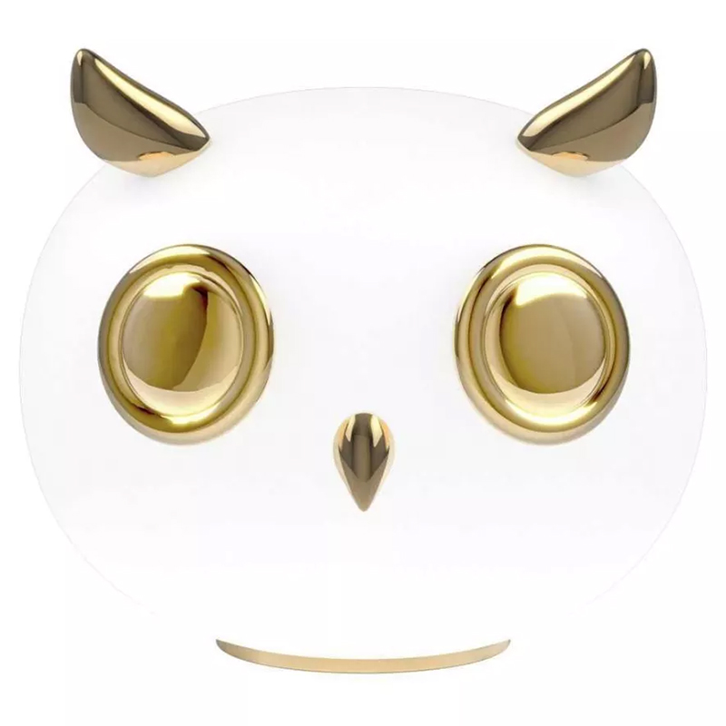 Настольная лампа Moooi Pet Light Uhuh Сова Белое матовое стекло Глянцевое золото Настольная лампа Moooi Pet Light Uhuh Сова Белое матовое стекло Глянцевое золото в Твери | Loft Concept