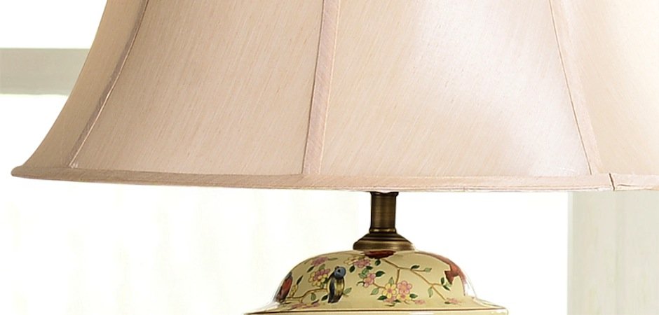 Настольная керамическая лампа с узором Luna - Loft-Concept в Твери