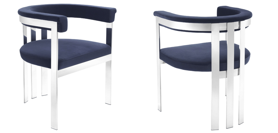 Стул Eichholtz Dining Chair Clubhouse blue Стул Eichholtz Dining Chair Clubhouse blue - Loft-Concept в Твери