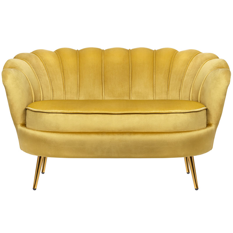 Диван желтый seashell yellow Желтый Диван желтый seashell yellow Желтый в Твери | Loft Concept