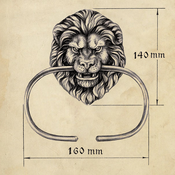 Держатель для туалетной бумаги Bronze Lion в Твери