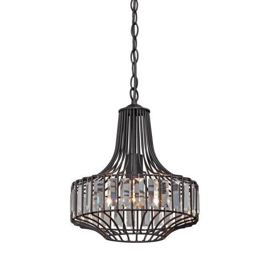Люстра Glass Plate Pendant #5 Black Черный Люстра Glass Plate Pendant #5 Black Черный в Твери | Loft Concept