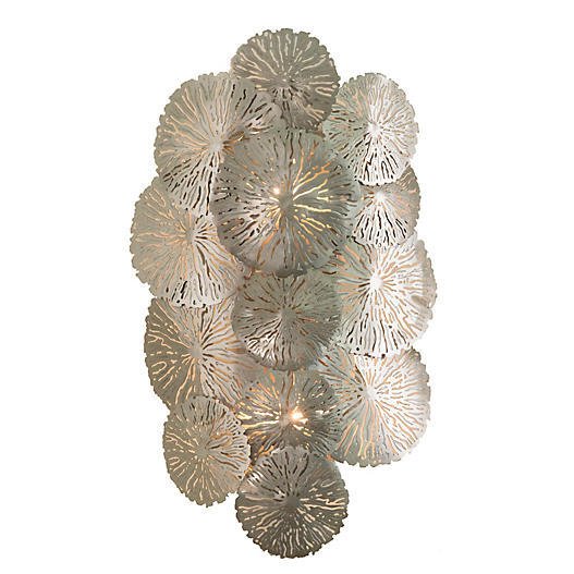 Бра Lily Pad Wall Sconce Nickel Серебряный Бра Lily Pad Wall Sconce Nickel Серебряный в Твери | Loft Concept