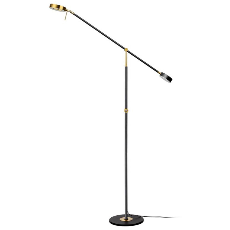 Торшер с регулировкой Bendik Lighting Бронза Черный Торшер с регулировкой Bendik Lighting Бронза Черный в Твери | Loft Concept