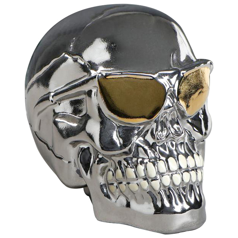 Статуэтка Silver Skull Серебряный Статуэтка Silver Skull Серебряный в Твери | Loft Concept