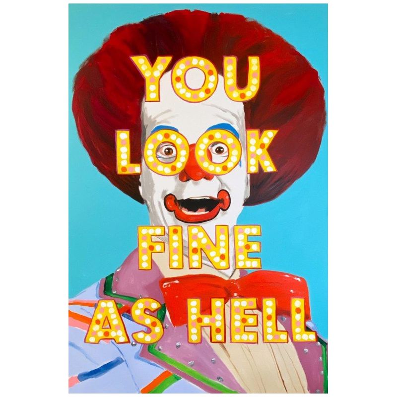 Картина “You Look Fine as Hell” Мульти Картина “You Look Fine as Hell” Мульти в Твери | Loft Concept