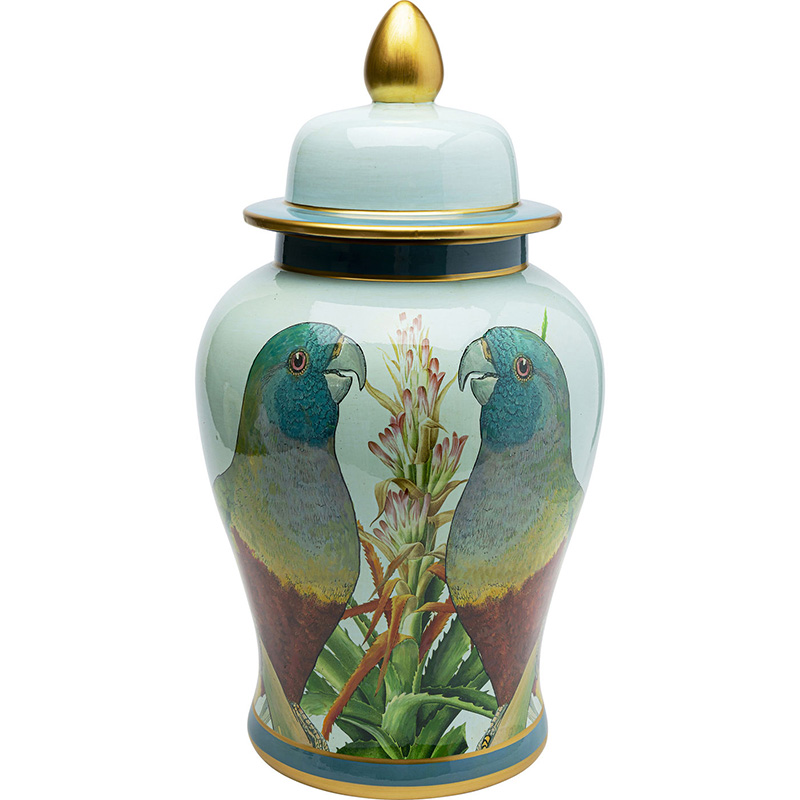 Ваза Porcelain Vase Parrots Мульти Ваза Porcelain Vase Parrots Мульти в Твери | Loft Concept