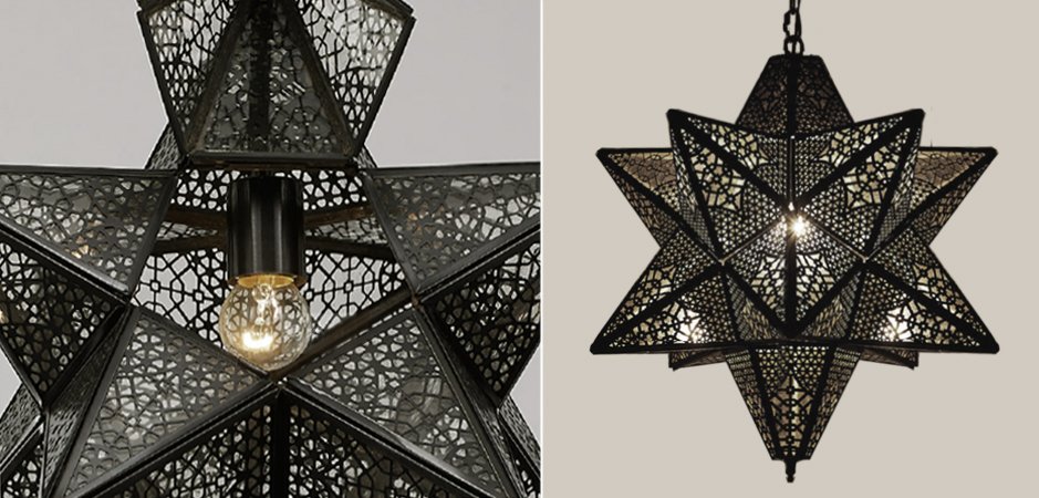 Люстра Morocco Black Star Люстра Morocco Black Star - Loft-Concept в Твери