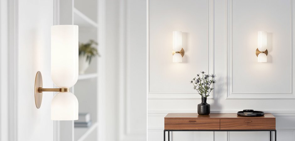 Бра Lightmaker Studio Edie Sconce White Бра Lightmaker Studio Edie Sconce White - Loft-Concept в Твери