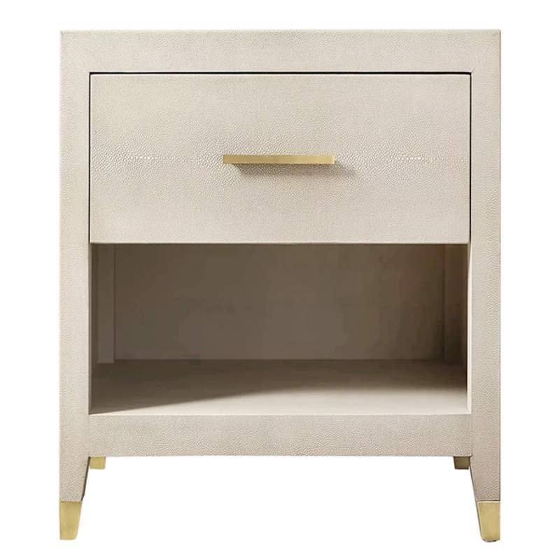 Charles Stingray Ivory Bedside table Тумбочка скат Золотой ivory ( слоновая кость ) Charles Stingray Ivory Bedside table Тумбочка скат Золотой ivory ( слоновая кость ) в Твери | Loft Concept