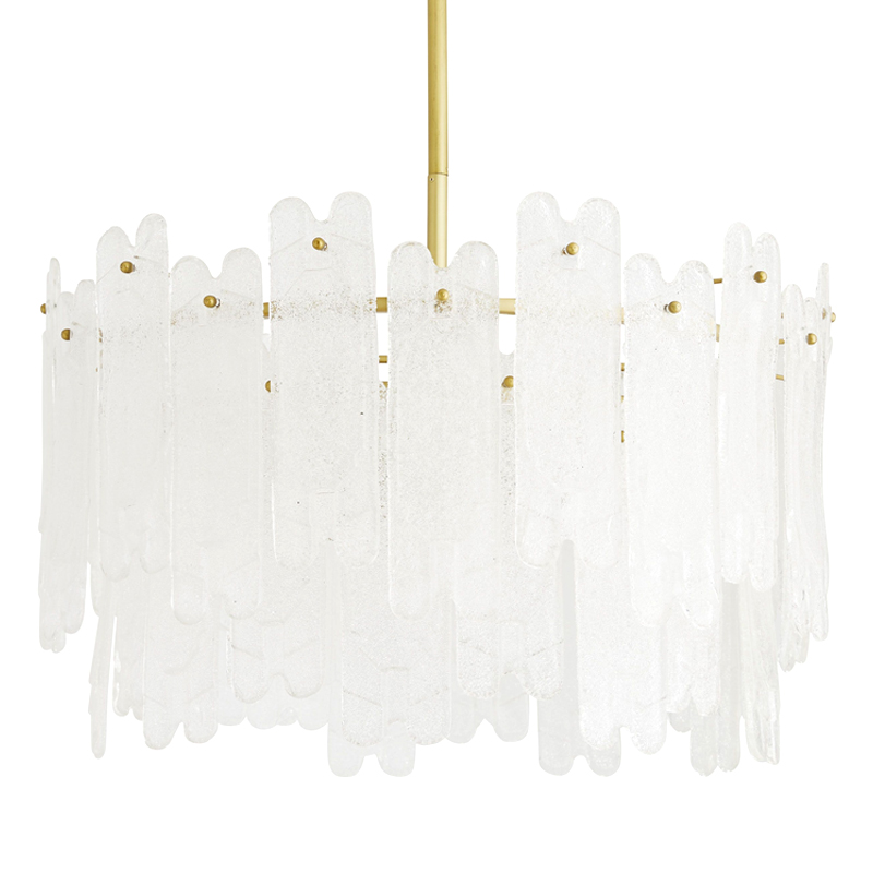 Люстра Arteriors MUGLER CHANDELIER Золотой Белый Люстра Arteriors MUGLER CHANDELIER Золотой Белый в Твери | Loft Concept