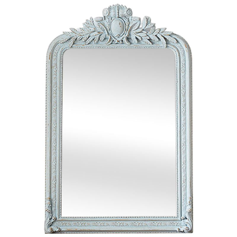 Зеркало Polastron Mirror Pastel Blue Винтажный голубой Зеркало Polastron Mirror Pastel Blue Винтажный голубой в Твери | Loft Concept