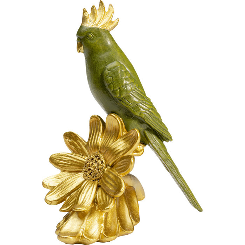 Статуэтка Green Parrot Зеленый Статуэтка Green Parrot Зеленый в Твери | Loft Concept