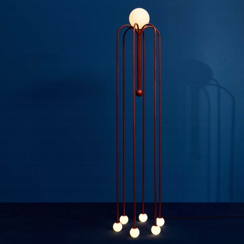 Торшер Michael Anastassiades Fontana Amorosa Bellagio Красный Белый Торшер Michael Anastassiades Fontana Amorosa Bellagio Красный Белый в Твери | Loft Concept