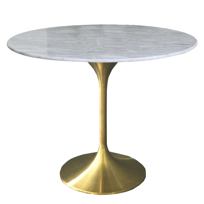Стол Tulip brass Латунь Серый (Gray) Стол Tulip brass Латунь Серый (Gray) в Твери | Loft Concept