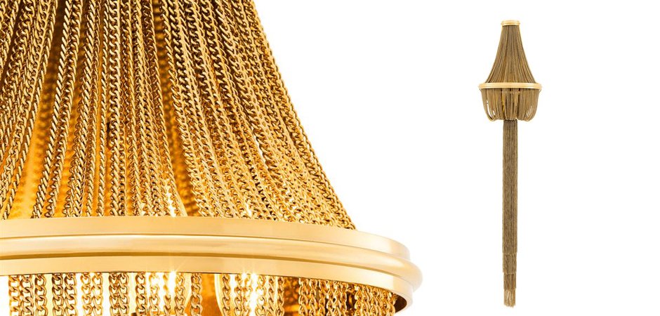 Бра Wall Lamp Martinez Gold Бра Wall Lamp Martinez Gold - Loft-Concept в Твери