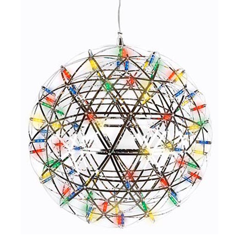 Люстра Moooi 3D Sphere Colored lamp M Хром Мульти Люстра Moooi 3D Sphere Colored lamp M Хром Мульти в Твери | Loft Concept