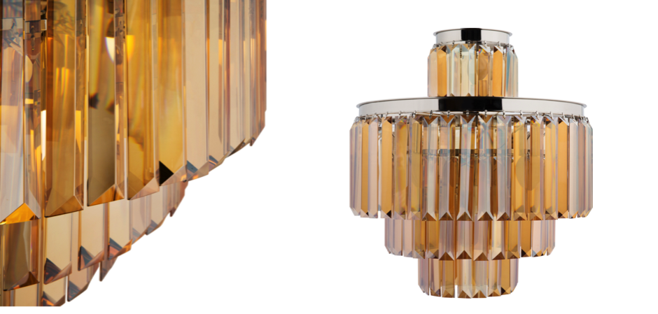 Люстра RH 1920s Odeon Smoke Chandelier 50/4 Люстра RH 1920s Odeon Smoke Chandelier 50/4 - Loft-Concept в Твери