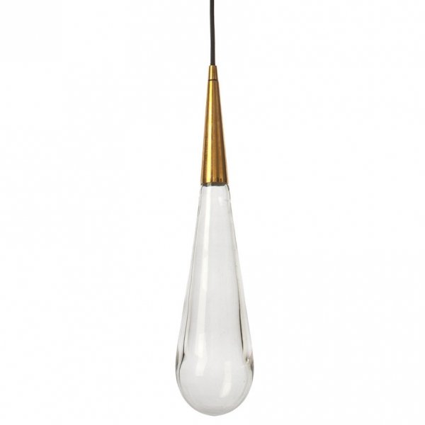 Подвесной светильник Pour Lights by Design Haus Liberty Латунь Прозрачный Подвесной светильник Pour Lights by Design Haus Liberty Латунь Прозрачный в Твери | Loft Concept