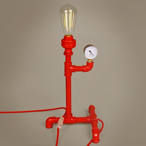 Настольная лампа Table Lamp Red Water Tap Красный Настольная лампа Table Lamp Red Water Tap Красный в Твери | Loft Concept