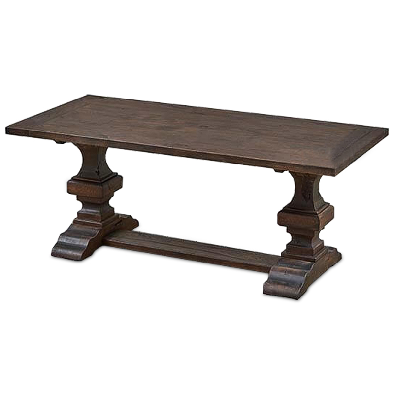 Обеденный стол Theseus Dinner Table Коричневый Обеденный стол Theseus Dinner Table Коричневый в Твери | Loft Concept
