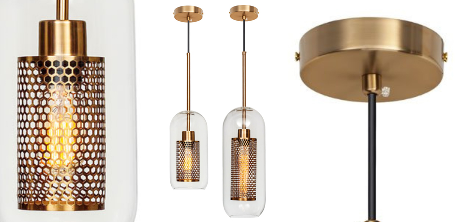 Perforation Pendant Lamp Gold Oval Perforation Pendant Lamp Gold Oval - Loft-Concept в Твери