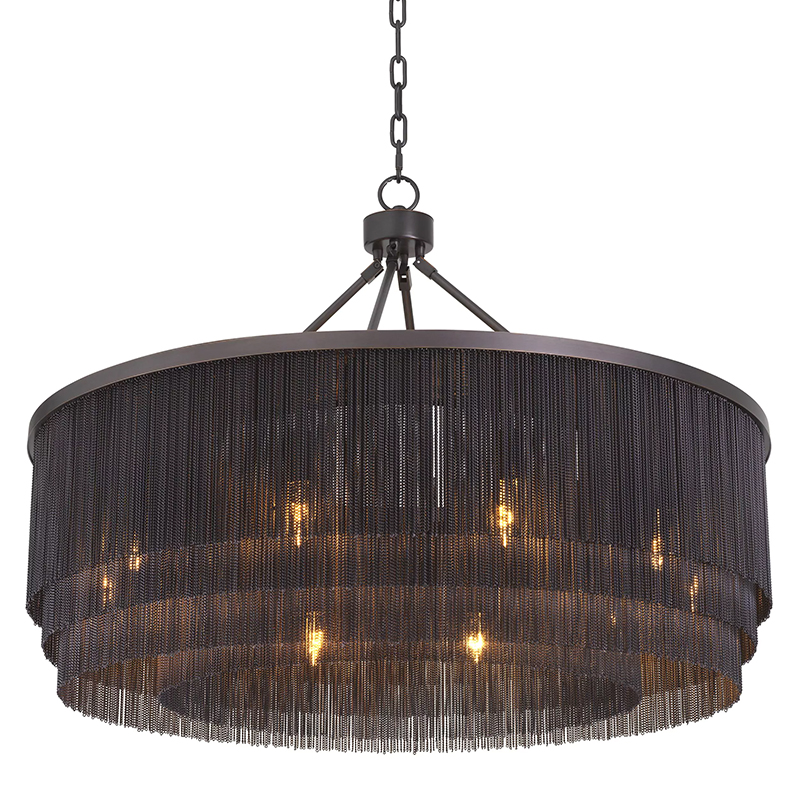 Люстра Eichholtz Chandelier Tissot L Темная бронза Люстра Eichholtz Chandelier Tissot L Темная бронза в Твери | Loft Concept