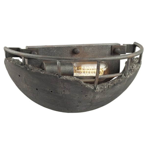 Бра Stone industrial wall lamp Серый (Gray) Бра Stone industrial wall lamp Серый (Gray) в Твери | Loft Concept