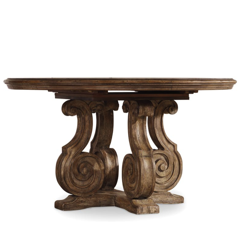 Обеденный Dining TABLE RONDE BAROQUE Коричневый Обеденный Dining TABLE RONDE BAROQUE Коричневый в Твери | Loft Concept