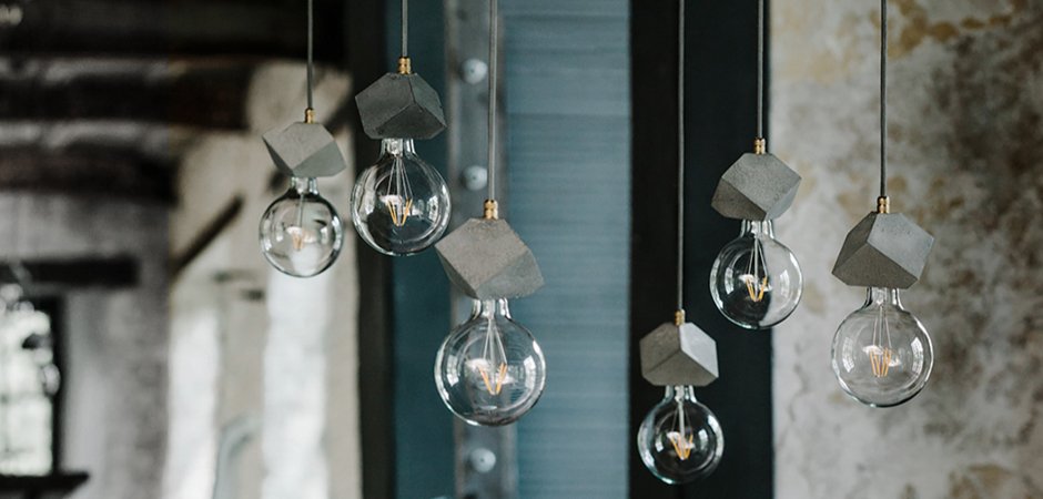 Подвесной светильник BETON MAKT - Loft-Concept в Твери
