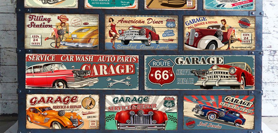 Комод металлический в стиле лофт Loft Retro Car Комод металлический в стиле лофт Loft Retro Car - Loft-Concept в Твери