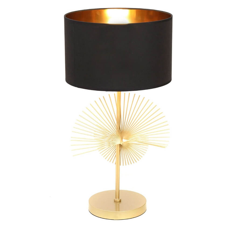 Настольная лампа Genoveva Table lamp black Черный Золотой Настольная лампа Genoveva Table lamp black Черный Золотой в Твери | Loft Concept