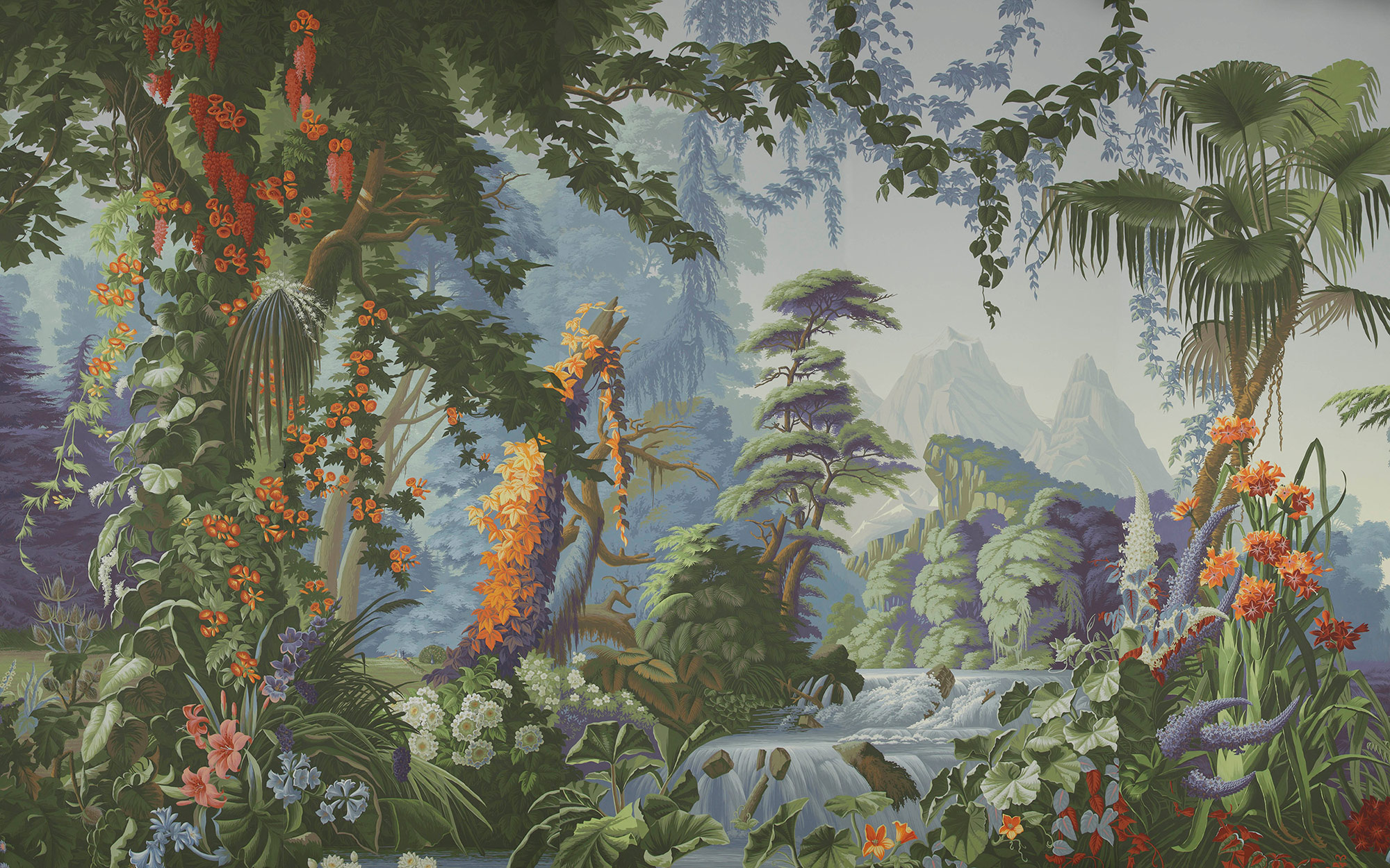 Обои ручная роспись L'Eden Eden on scenic paper Обои ручная роспись L'Eden Eden on scenic paper - постер Loft-Concept в Твери