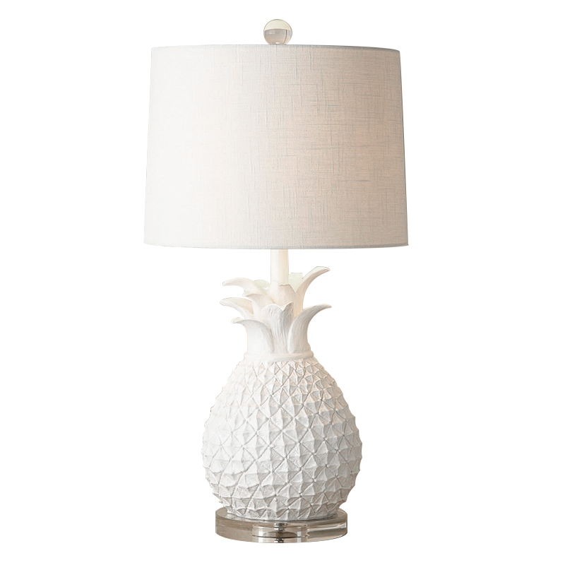 Настольная лампа White Pineapple Table lamp Белый Настольная лампа White Pineapple Table lamp Белый в Твери | Loft Concept