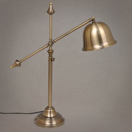 Настольная лампа Antic Bell Table Lamp Латунь Античная полированная Настольная лампа Antic Bell Table Lamp Латунь Античная полированная в Твери | Loft Concept