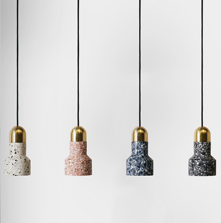 Подвесной светильник Terrazzo Light Белый Розовый пастельный Синий Графитовый Золотой Подвесной светильник Terrazzo Light Белый Розовый пастельный Синий Графитовый Золотой в Твери | Loft Concept