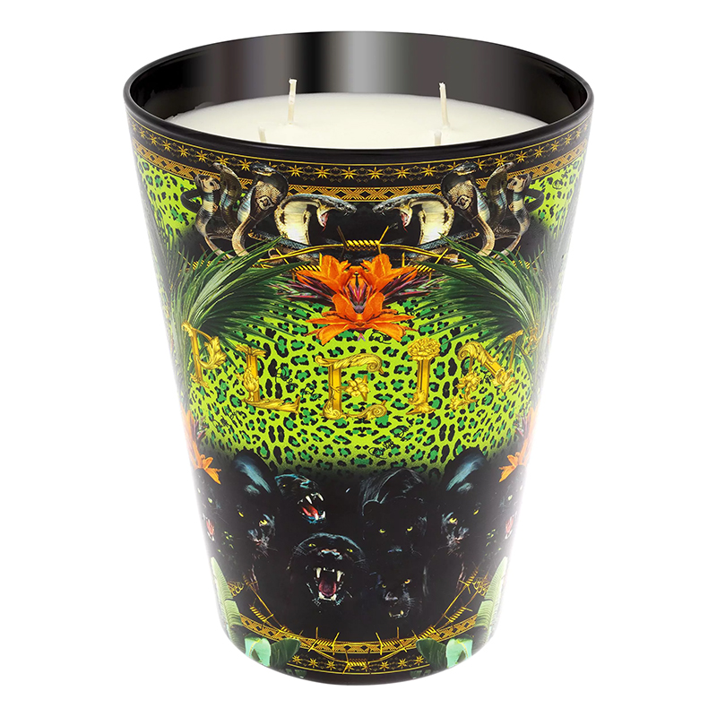 Свеча Philipp Plein Candle Jungle L Черный Мульти Свеча Philipp Plein Candle Jungle L Черный Мульти в Твери | Loft Concept