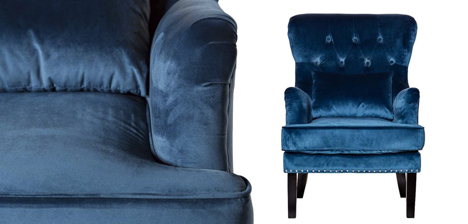 Stony Brook Chair Blue Кресло Stony Brook Chair Blue Кресло - Loft-Concept в Твери