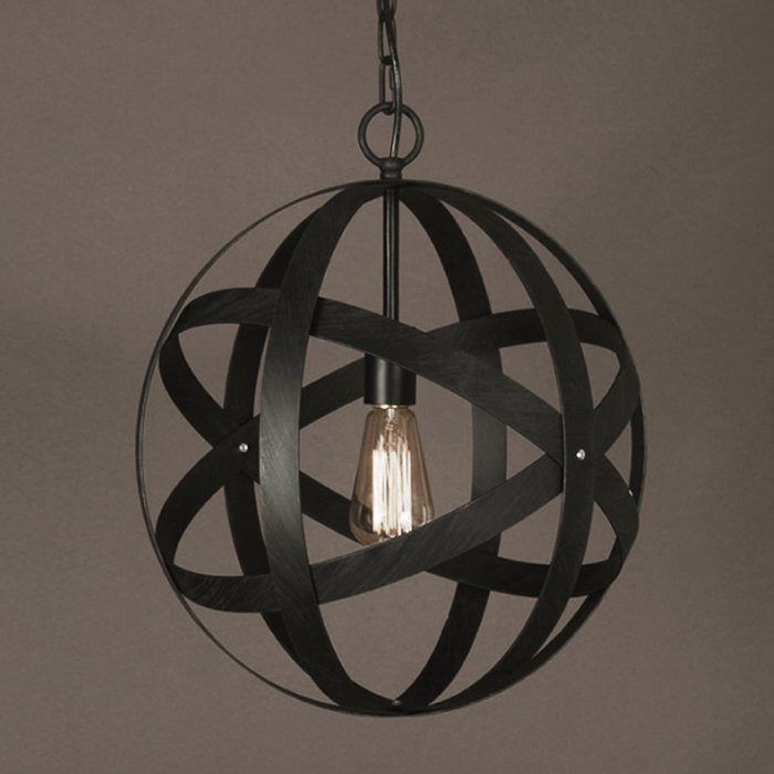 Люстра Metal Sphere Черный Люстра Metal Sphere Черный в Твери | Loft Concept