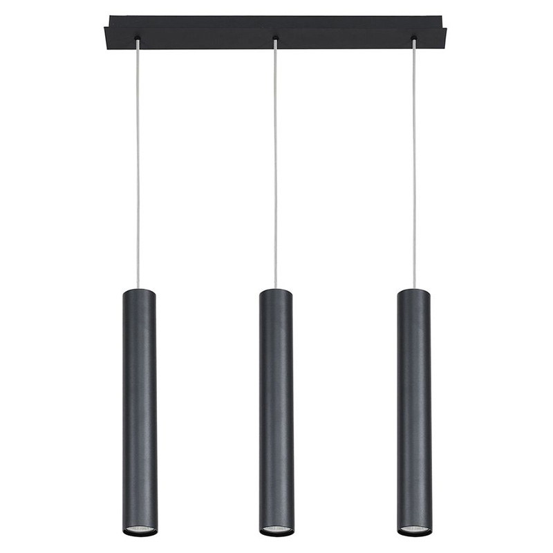 Люстра Luis Chandelier Line black Черный Люстра Luis Chandelier Line black Черный в Твери | Loft Concept