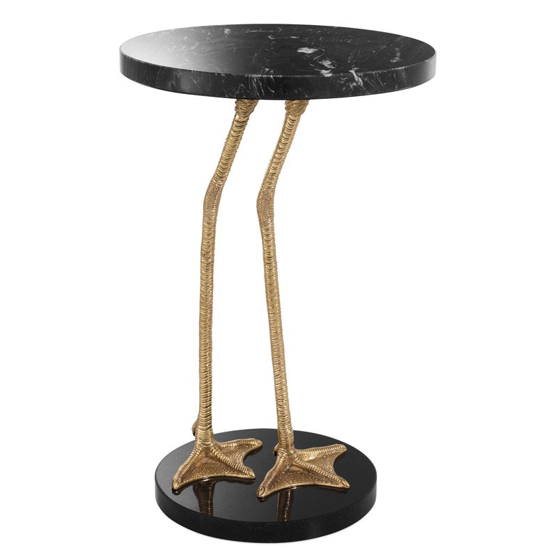 Приставной стол Eichholtz Side Table Lagoon Латунь Черный Мрамор Nero Черный Приставной стол Eichholtz Side Table Lagoon Латунь Черный Мрамор Nero Черный в Твери | Loft Concept