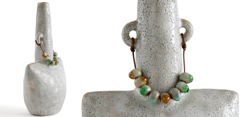Ваза Ceramic Vase Beads On The Ears Ваза Ceramic Vase Beads On The Ears - Loft-Concept в Твери